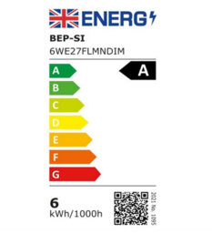 12 Pack Gls 6W (60W) Led Filament, Clear E27, Edison Bulbs, Warm White 2700K, 600 Lumens, For Pendants, Wall Lights & Lamps - thumbnail 8