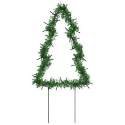 Walplus Christmas Light Decorations With Spikes 3 Pcs Tree 50 Leds 30 Cm - thumbnail 3