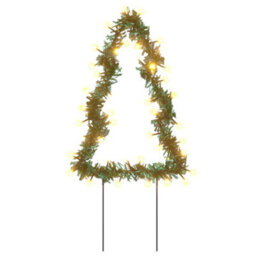 Walplus Christmas Light Decorations With Spikes 3 Pcs Tree 50 Leds 30 Cm - thumbnail 4