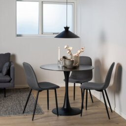 Furniture To Go Celia Dining Chair In Light Grey Set Of 4 - thumbnail 5
