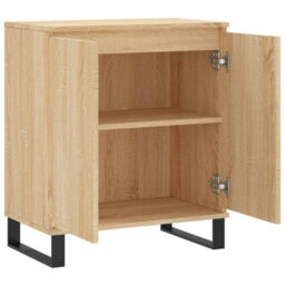 Berkfield Sideboard Sonoma Oak 60X35X70 Cm Engineered Wood - thumbnail 6