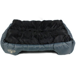 Actiaspet X-Large Grey Dog Bed Cat Washable Soft Faux Fur Fleece Cushion Pet Puppy Basket - thumbnail 8