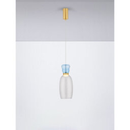Luminosa Lighting Luminosa Pluma Slim Pendant Ceiling Light Glossy Light Blue, Smokey, Gold Led 5W 450Lm 3000K - thumbnail 4