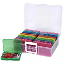 1600Pcs Photo Storage Box Picture Album Postcard Organizer - thumbnail 7