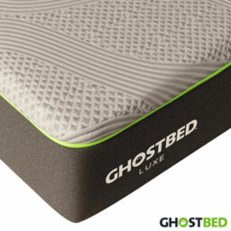 Xample Ghostbed Luxe Hybrid Cooling Mattress, Super King (180 X 200 Cm) - 30Cm Deep, Medium Feel, Graphite Foam, Ghost Ice Cover - thumbnail 1