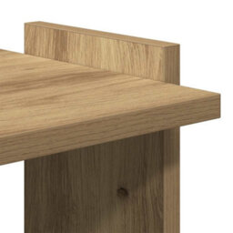 Berkfield Elegant Bookcase 3-Tier Artisan Oak 60X30X120 Cm Engineered Wood - thumbnail 7