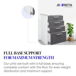 Jd Greta Kitchen Base Drawer Unit 400mm Cabinet With Fronts 40Cm - Sage Green Matt - thumbnail 6