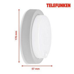 Telefunken Integrated Led Silver Outdoor Wall Light - thumbnail 4