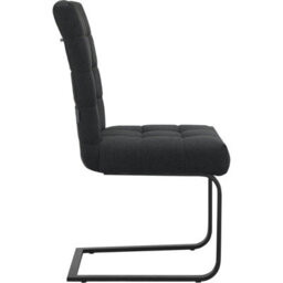 Dorel Dining Chair Set Of 2 In Fabric Black - thumbnail 4