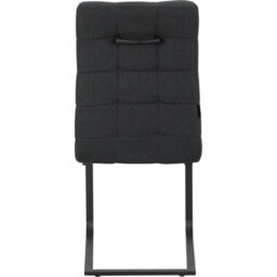 Dorel Dining Chair Set Of 2 In Fabric Black - thumbnail 6