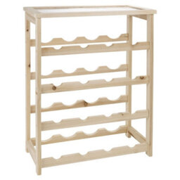 Urbn-Living Easygift 55Cm Height 16 Bottle Wooden Wine Rack Holder Stackable Storage Display Shelf Side Cabinet - thumbnail 3