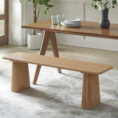 Ajmer Solid Wood Dining Kitchen Bench - image 1