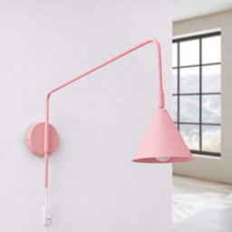Sollux Lighting Nox Steel Pink 1 Lights Modern Wall Lamps - thumbnail 2