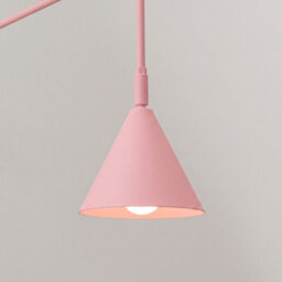 Sollux Lighting Nox Steel Pink 1 Lights Modern Wall Lamps - thumbnail 4
