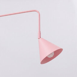 Sollux Lighting Nox Steel Pink 1 Lights Modern Wall Lamps - thumbnail 5