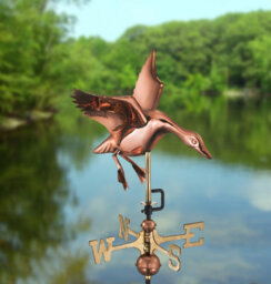 Espira 804P Landing Duck Cottage Copper Weathervane - thumbnail 2