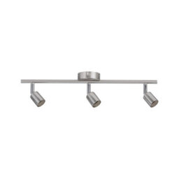 Paulmann 66745 Carolina Spotlight Spot Without Lamp Ceiling Lamp Max. 3X10 Watts Nickel Matt Metal Gu10 - thumbnail 2