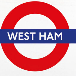 Transport For London West Ham Wooden Block White/red/blue (2.7Cm X 20Cm X 20Cm) - thumbnail 2