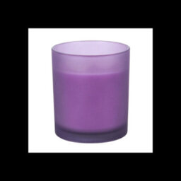 Dream Magic Lavender & Chamomile Scented Candle Purple Glass Spell Candle - thumbnail 4