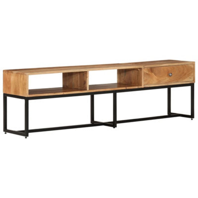 Berkfield Tv Cabinet 160X30X45 Cm Solid Wood Acacia - image 1