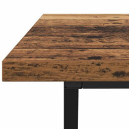 Berkfield Coffee Table Old Wood 100X50X40 Cm Engineered Wood And Metal - thumbnail 7