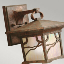 Luminosa Lighting Elstead Kichler Morris Outdoor 1 Light Wall Lantern Copper Ip44 - thumbnail 2
