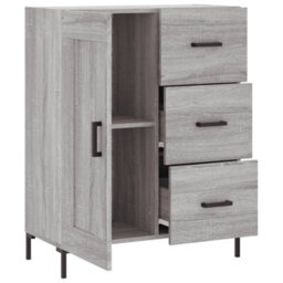 Berkfield Classic Sideboard Grey Sonoma 69.5X34X90 Cm Engineered Wood - thumbnail 6