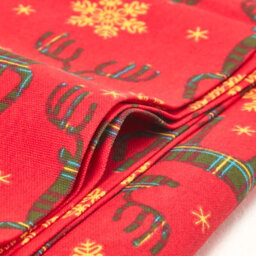 Homescapes Red Reindeer 100% Cotton Christmas Tablecloth 178 X 305 Cm - thumbnail 4