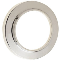 Loops Elegant Chamfered Outer Roses For Escutcheons In Polished Nickel - Solid Brass Key Hole Cover