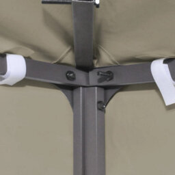 Walplus Gazebo Cover Canopy Replacement 310 G/ma Beige 3 X 3 M - thumbnail 4