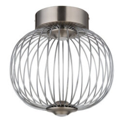 Luminosa Lighting Luminosa Galway 30Cm Globe Ceiling Light Nickel Matt Led 3000K - thumbnail 2