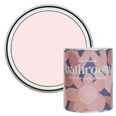 Rust-Oleum Strawberry Vanilla Matt Bathroom Wood & Cabinet Paint 750Ml - image 1