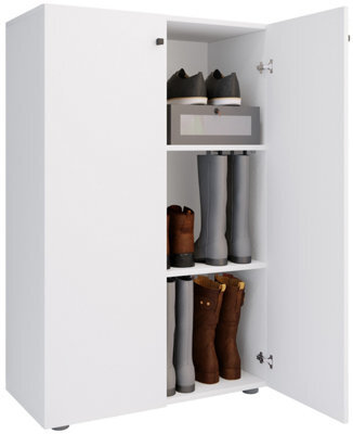 Vcm Wood Shoe Cabinet Shoe Rack Lona 3 - image 1