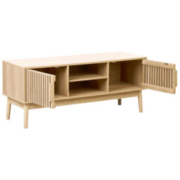 Beliani Mediterranean Tv Stand Lynwood Light Brown - thumbnail 6