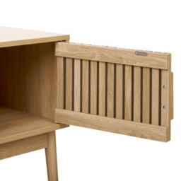 Beliani Mediterranean Tv Stand Lynwood Light Brown - thumbnail 8