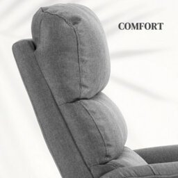 Homcom Power Lift Recliner Electric Reclining Chair With Remote Grey - thumbnail 7
