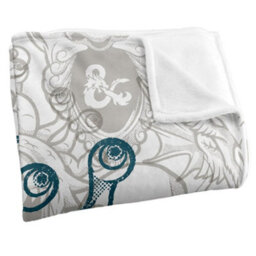 Dungeons & Dragons Retro Beholder Blanket White (One Size) - thumbnail 3