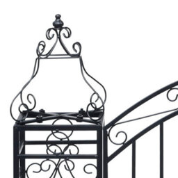 Vidaxl Ornamental Garden Gate Wrought Iron 122X20.5X100 Cm - thumbnail 4