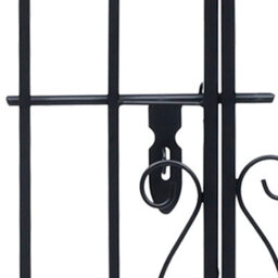 Vidaxl Ornamental Garden Gate Wrought Iron 122X20.5X100 Cm - thumbnail 5