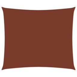 Berkfield Sunshade Sail Oxford Fabric Rectangular 2.5X4.5 M Terracotta - thumbnail 1