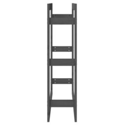 Walplus Firewood Rack Grey 80X25X100 Cm Solid Wood Pine - thumbnail 6