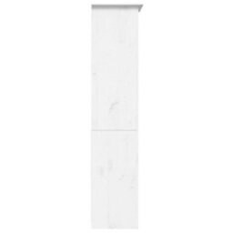 Walplus Bookcase Bodo White 80X38X180 Cm Solid Wood Pine 5-Tier - thumbnail 4