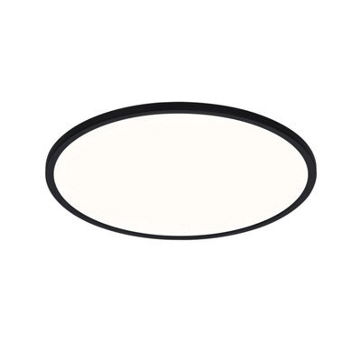 Nordlux Oja Plastic Ceiling Light 25,000 Hrs Black,mains Led - image 1