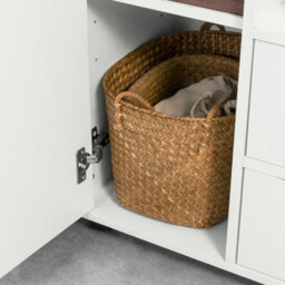 Sobuy Fbt105-W, Printer Cabinet With 2 Drawers And 1 Door Under Desk Storage On Wheels Mobile Filing Cabinet, White - thumbnail 6