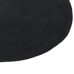 Beliani Rug Demirci Black 160 X 230 Cm Jute - thumbnail 5