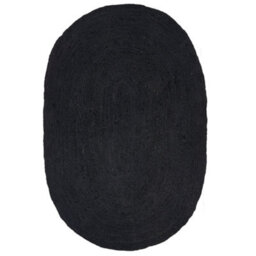 Beliani Rug Demirci Black 160 X 230 Cm Jute - thumbnail 4