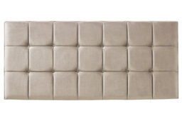 "Adore Designs 21 Cube Plush Velvet 6Ft Super King 24"" Headboard -  Coffee"
