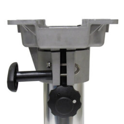 SecureFix Direct Aluminium Fixed Boat Seat Pedestal (Adjustable High Base Marine Fishing Speedboat Chair) - thumbnail 2