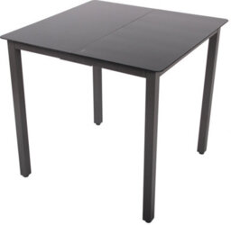 Vcm Alu Glass Garden Table Balcony Table 80X80 - thumbnail 1