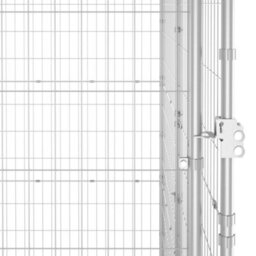 Berkfield Outdoor Dog Kennel Galvanised Steel 19.36 M2 - thumbnail 5